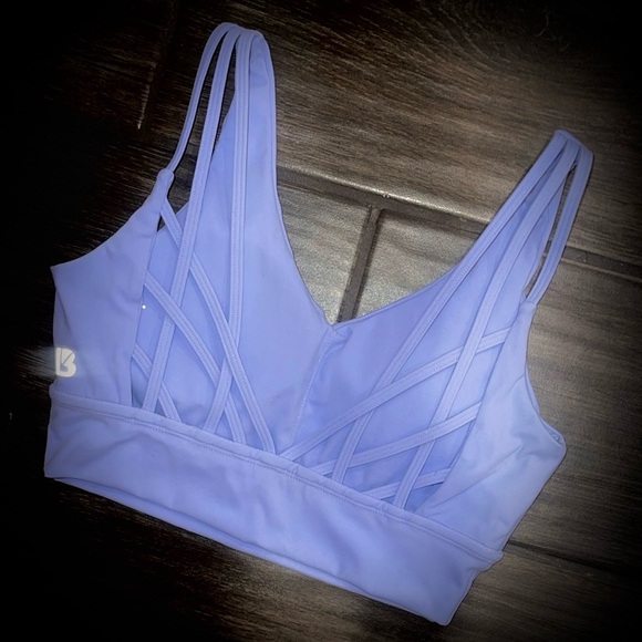 Buffbunny Collection Other - BuffBunny Lavender Strappy Sports Bra-Small